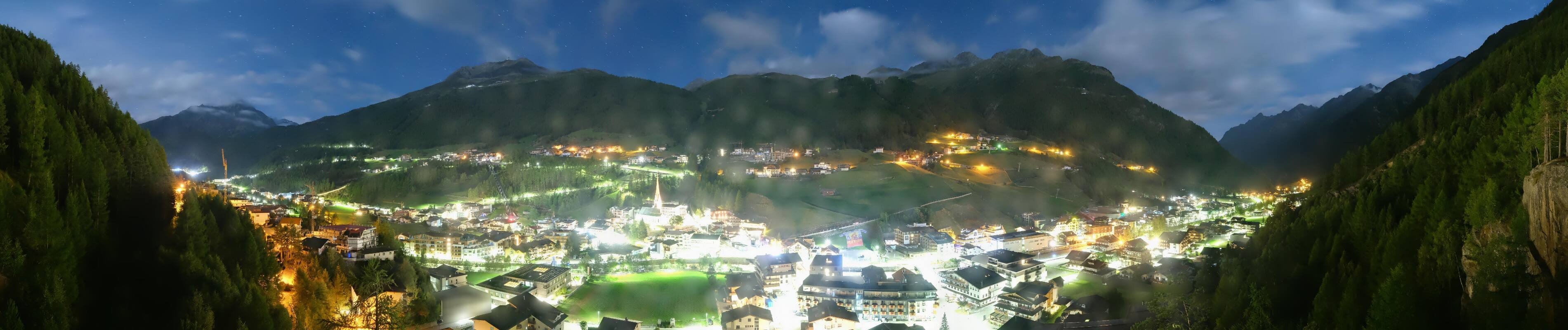 Archiv Foto Webcam Sölden - Ortspanorama