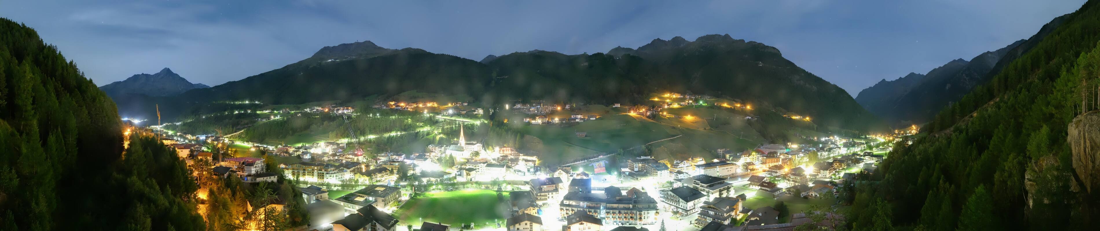 Archiv Foto Webcam Sölden - Ortspanorama