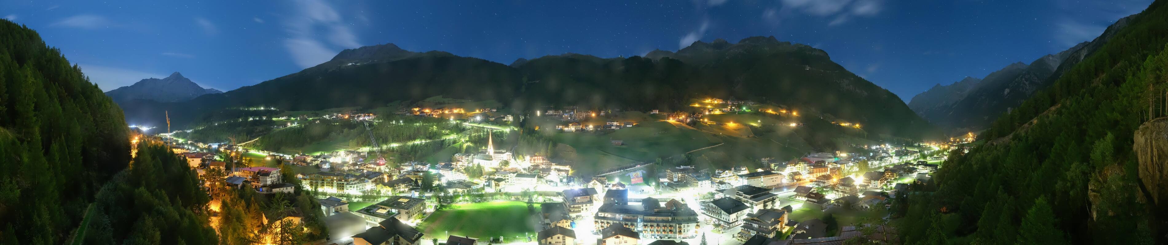 Archiv Foto Webcam Sölden - Ortspanorama