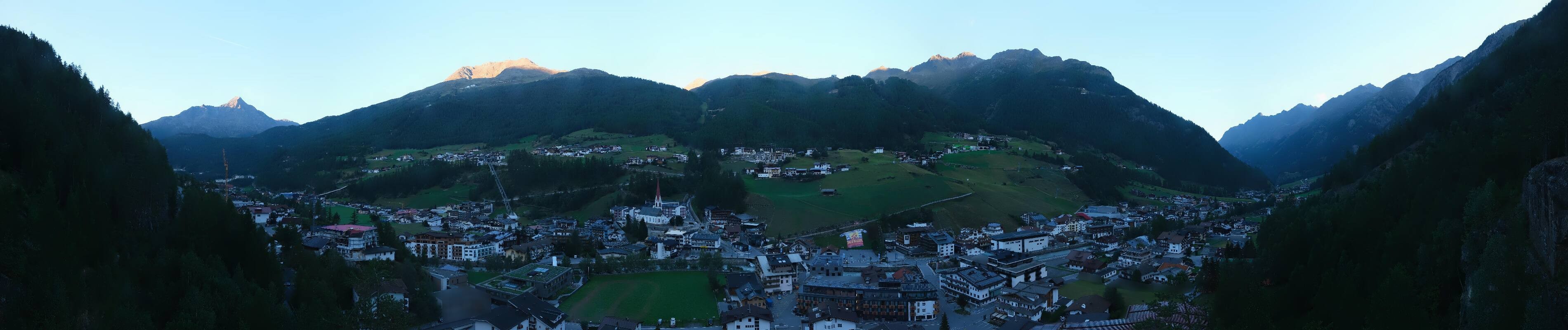 Archiv Foto Webcam Sölden - Ortspanorama