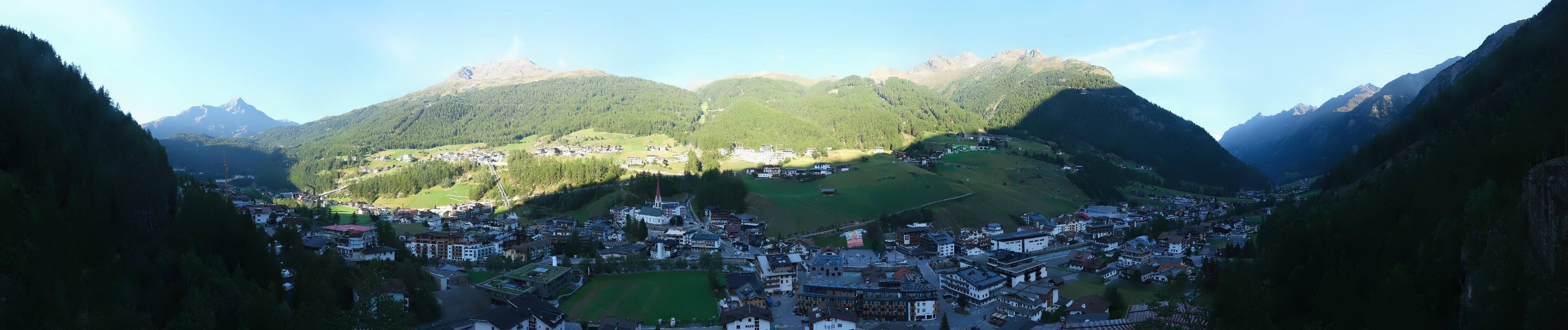 Archiv Foto Webcam Sölden - Ortspanorama