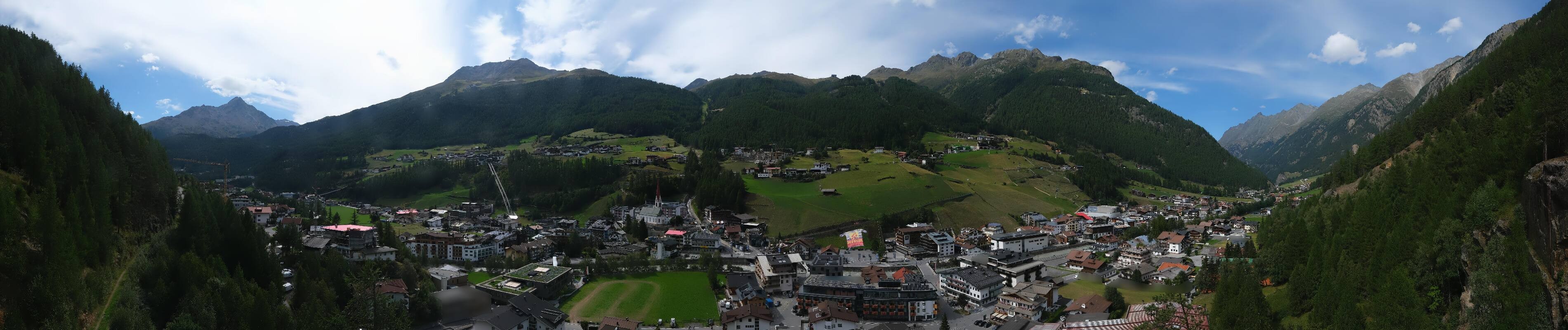 Archived image Webcam Sölden - View Village