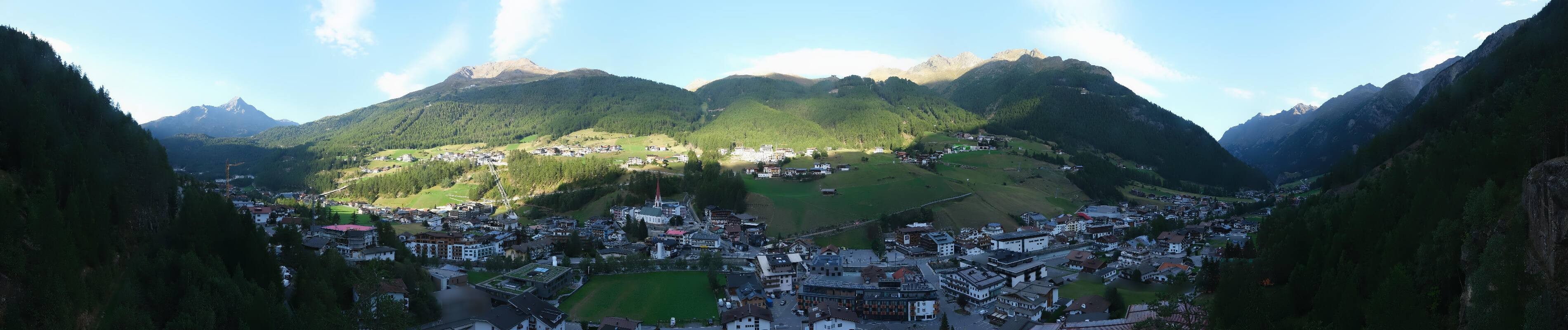 Archiv Foto Webcam Sölden - Ortspanorama
