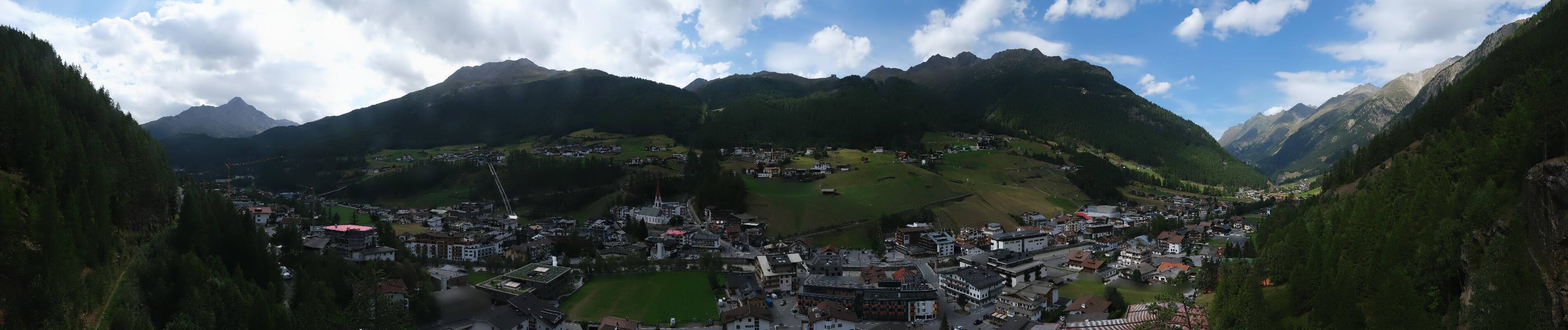 Archiv Foto Webcam Sölden - Ortspanorama