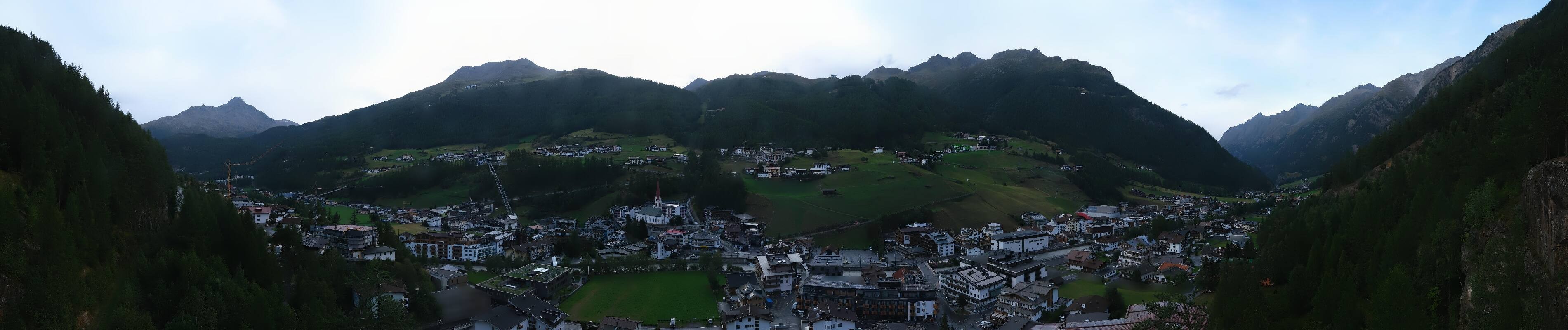 Archiv Foto Webcam Sölden - Ortspanorama