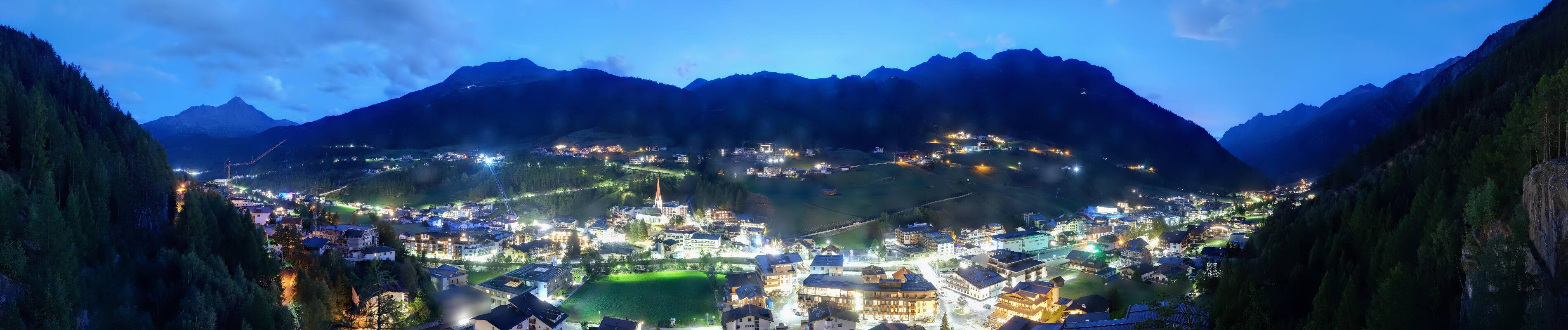 Archiv Foto Webcam Sölden - Ortspanorama