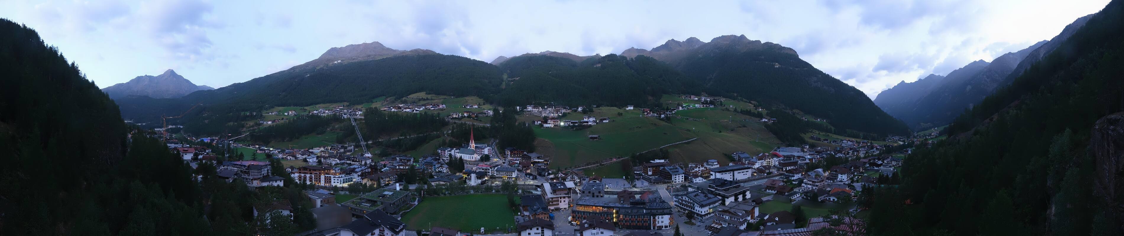 Archiv Foto Webcam Sölden - Ortspanorama