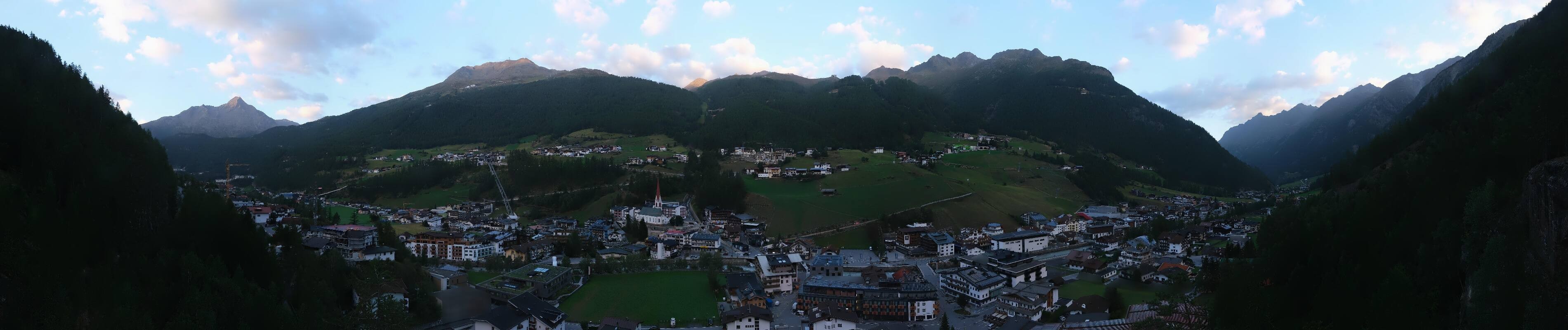 Archiv Foto Webcam Sölden - Ortspanorama