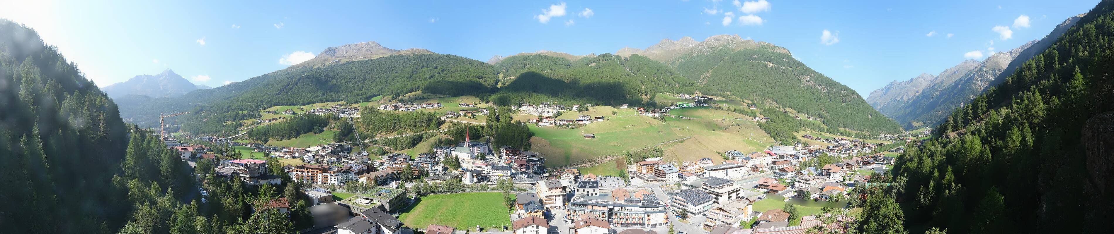 Archiv Foto Webcam Sölden - Ortspanorama