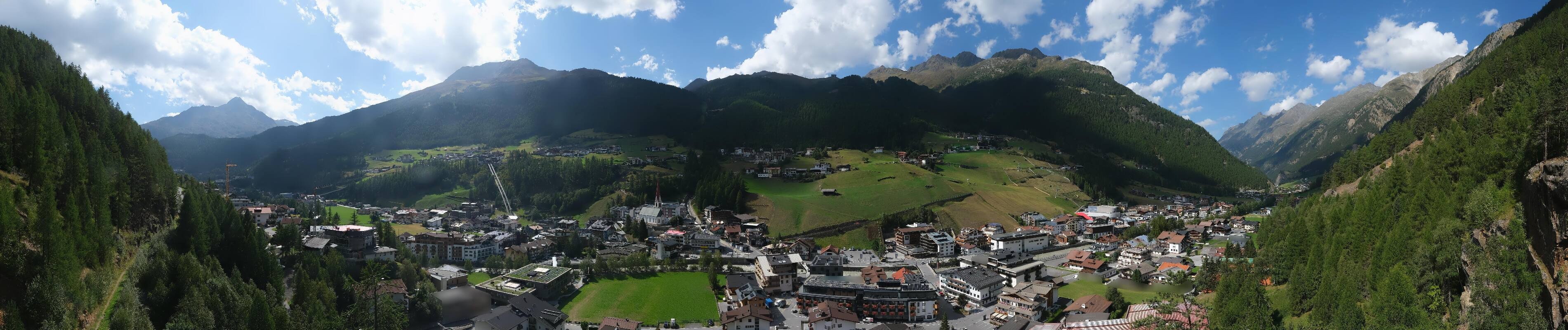 Archiv Foto Webcam Sölden - Ortspanorama