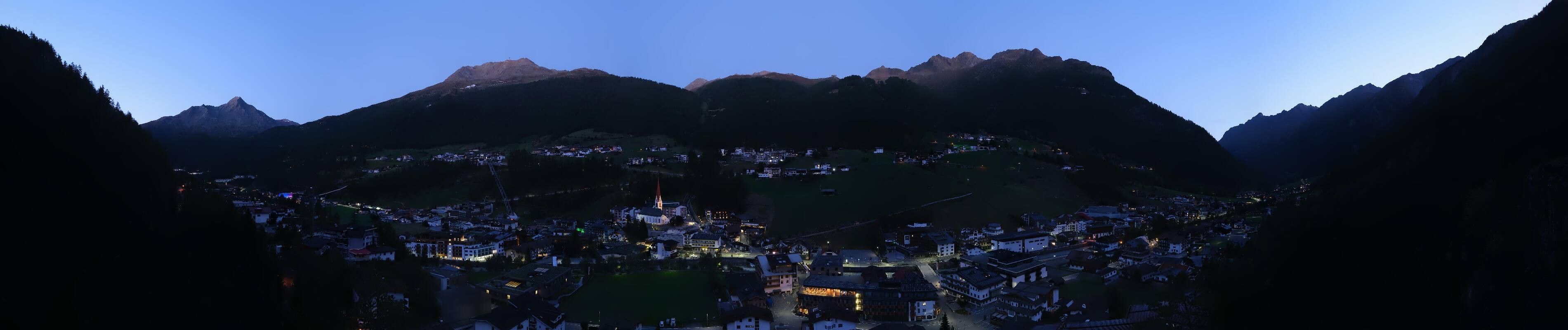 Archiv Foto Webcam Sölden - Ortspanorama