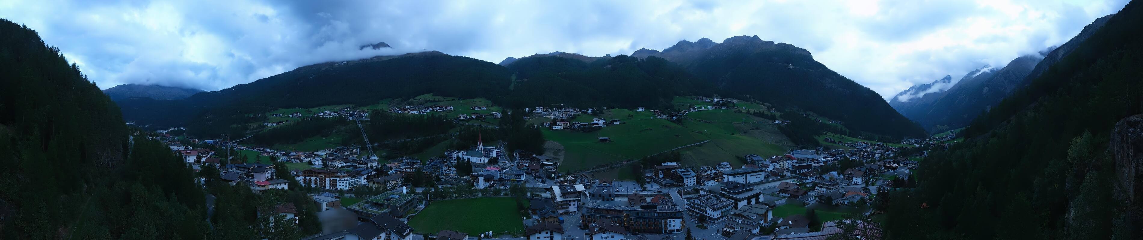 Archiv Foto Webcam Sölden - Ortspanorama