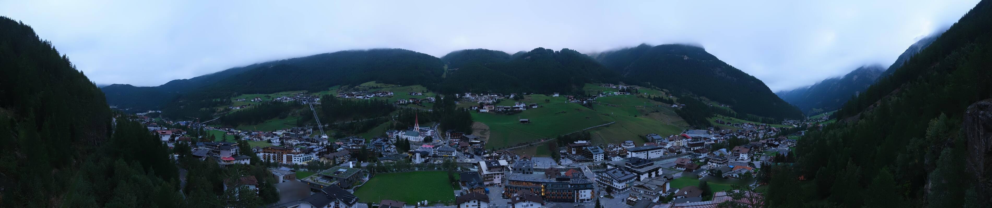 Archiv Foto Webcam Sölden - Ortspanorama