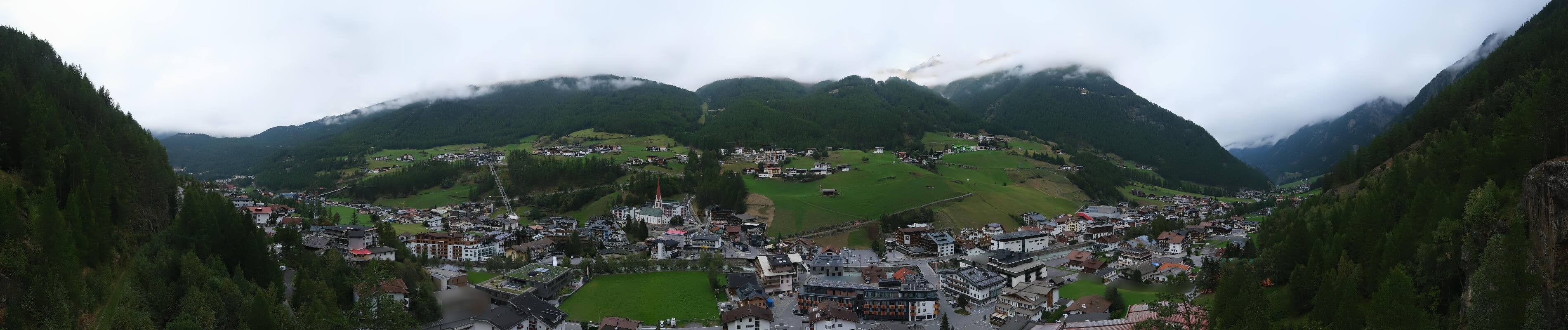 Archiv Foto Webcam Sölden - Ortspanorama