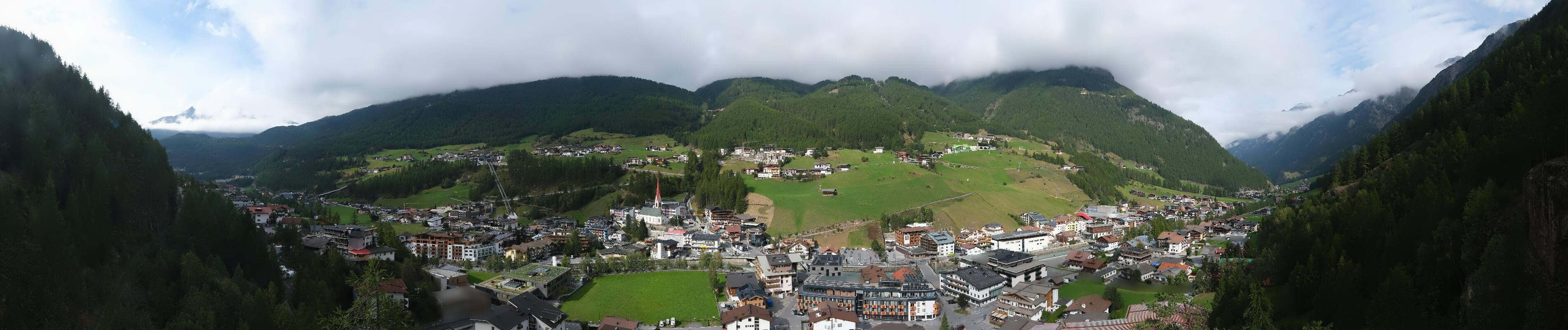 Archiv Foto Webcam Sölden - Ortspanorama