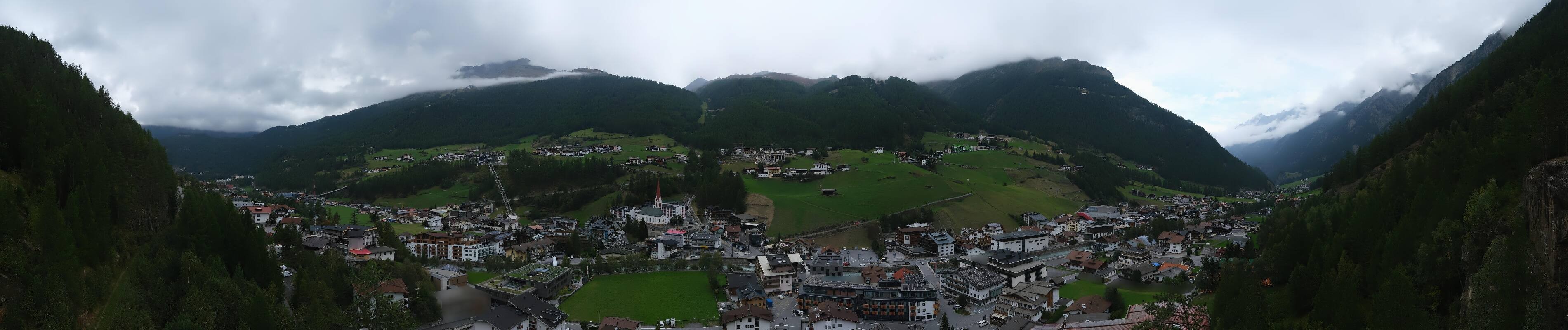 Archiv Foto Webcam Sölden - Ortspanorama