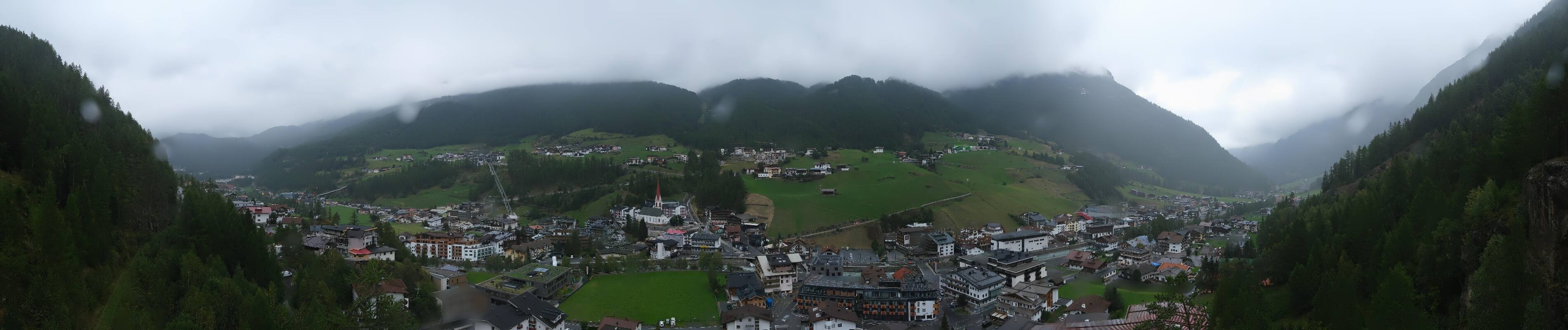Archiv Foto Webcam Sölden - Ortspanorama