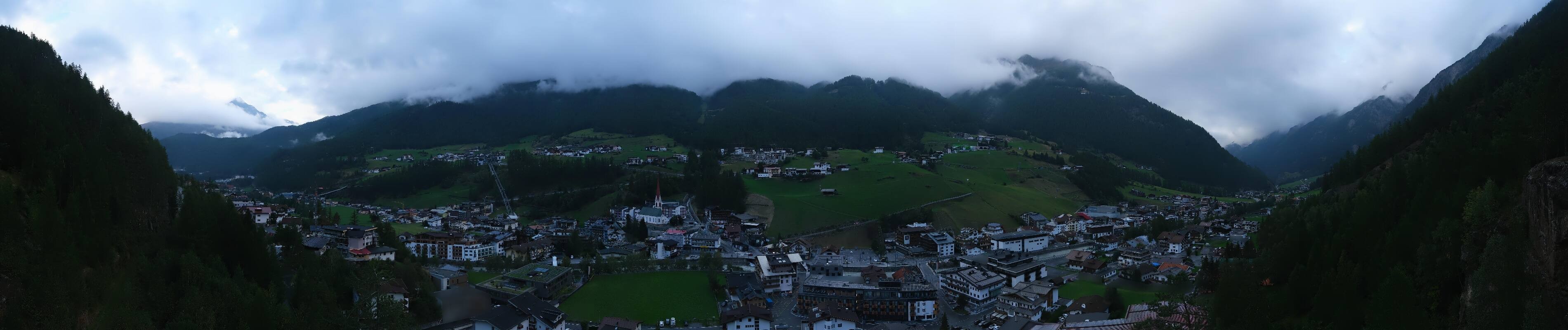 Archiv Foto Webcam Sölden - Ortspanorama