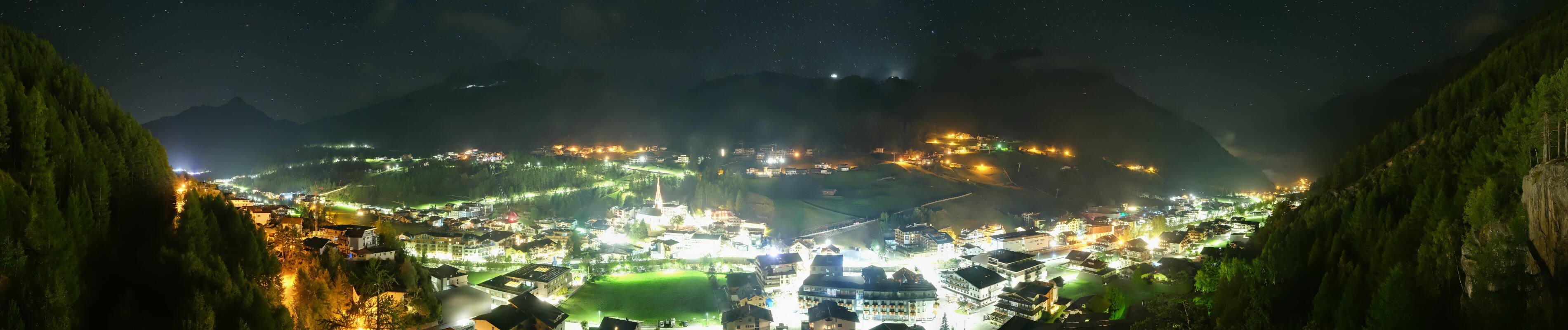 Archiv Foto Webcam Sölden - Ortspanorama