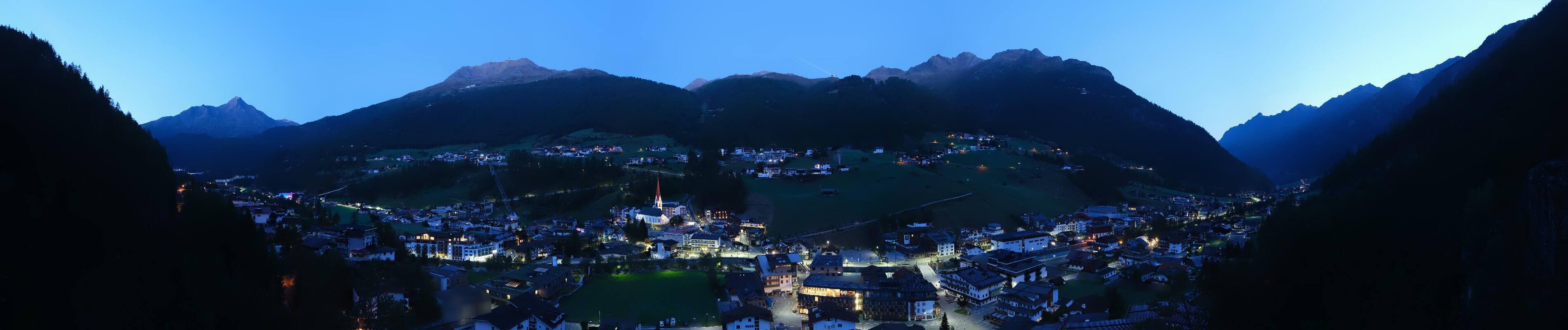 Archiv Foto Webcam Sölden - Ortspanorama