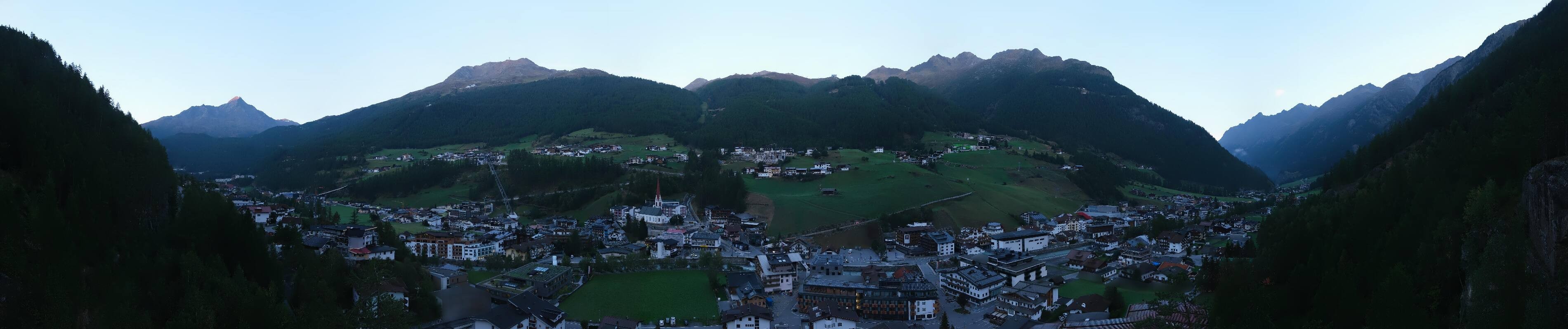 Archiv Foto Webcam Sölden - Ortspanorama
