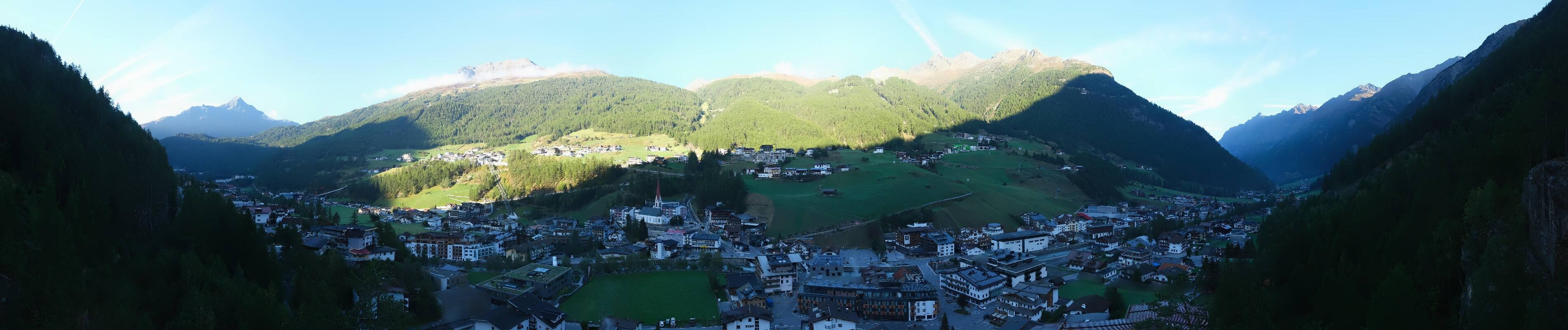 Archiv Foto Webcam Sölden - Ortspanorama