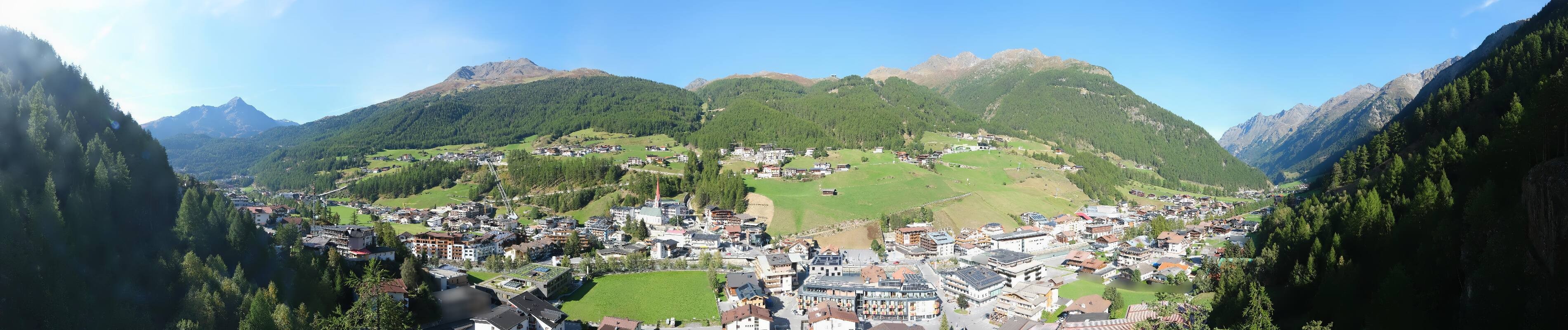 Archived image Webcam Sölden - View Village