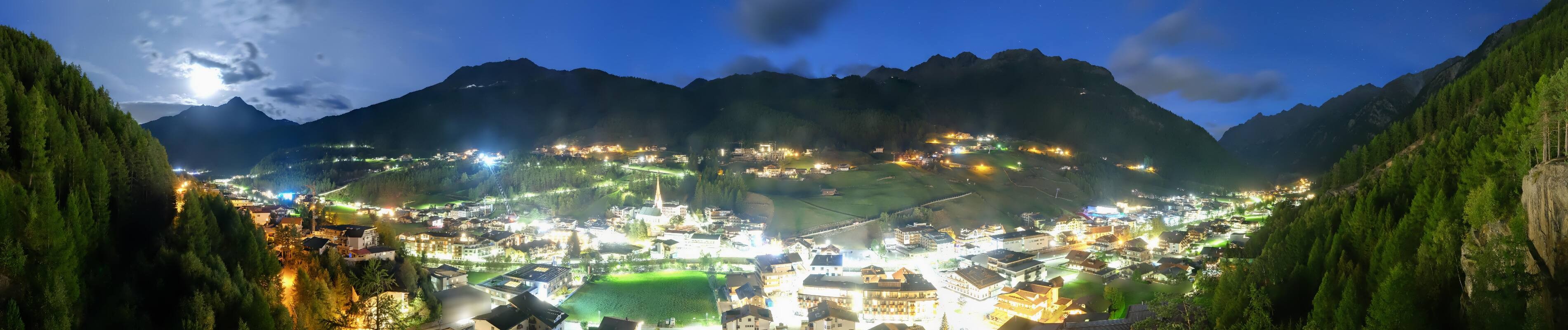 Archiv Foto Webcam Sölden - Ortspanorama