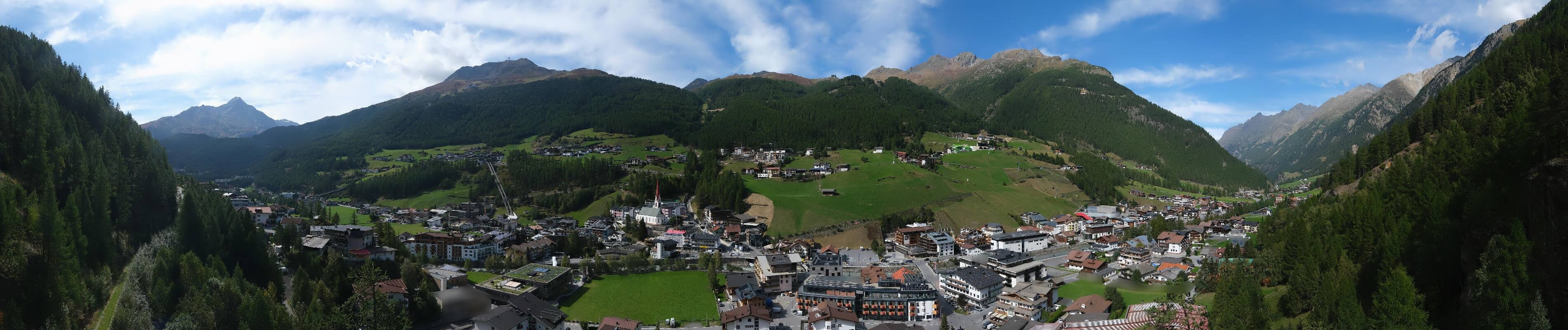 Archived image Webcam Sölden - View Village