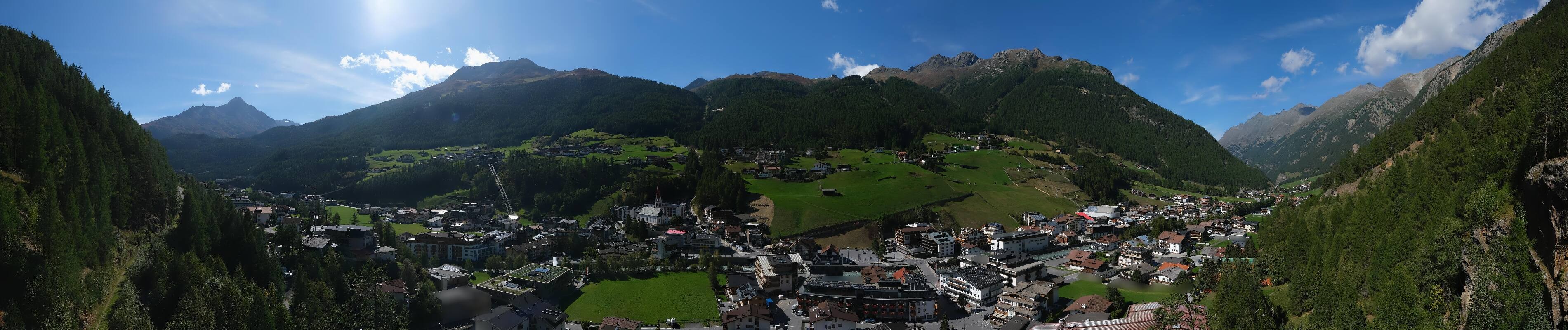 Archived image Webcam Sölden - View Village