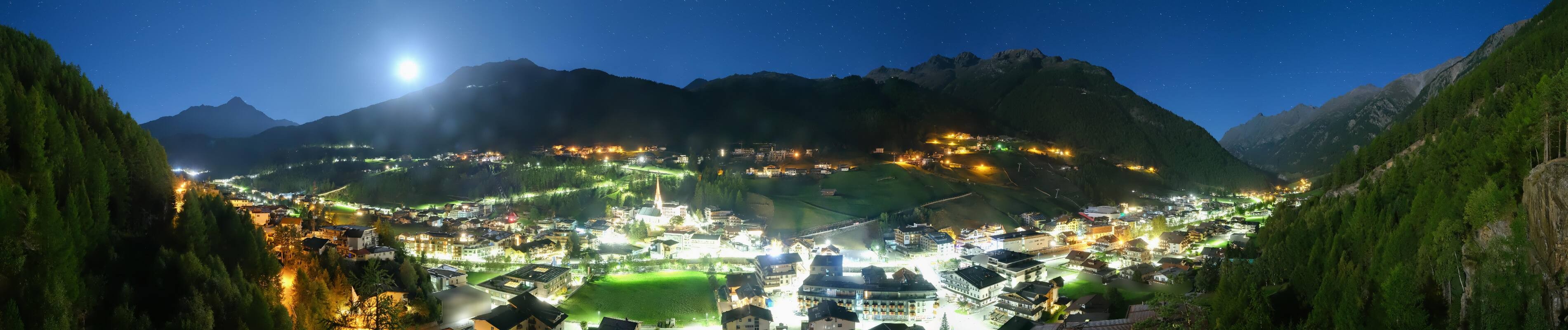 Archiv Foto Webcam Sölden - Ortspanorama