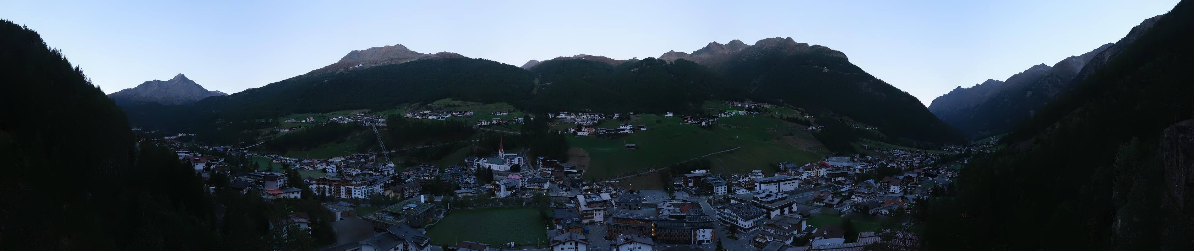 Archiv Foto Webcam Sölden - Ortspanorama
