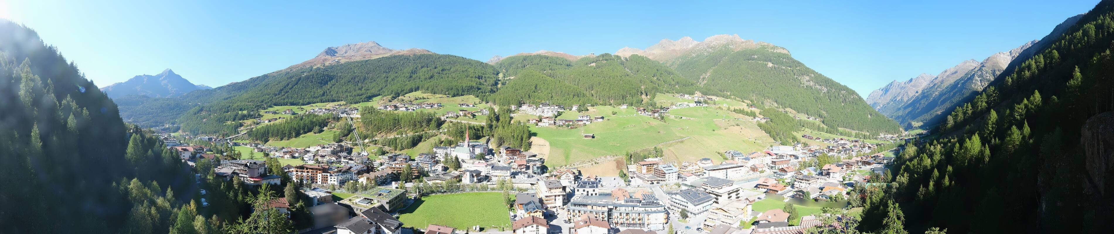 Archiv Foto Webcam Sölden - Ortspanorama