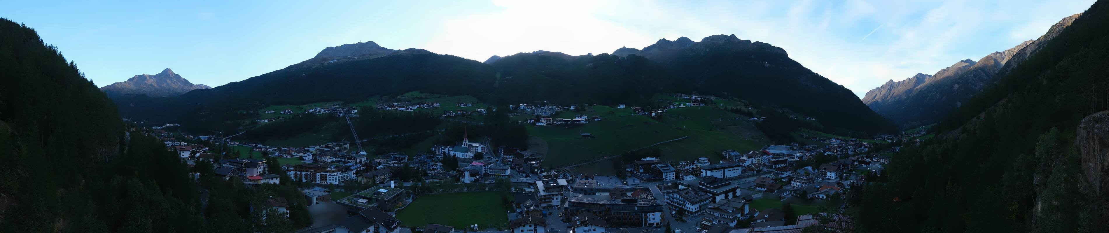 Archiv Foto Webcam Sölden - Ortspanorama