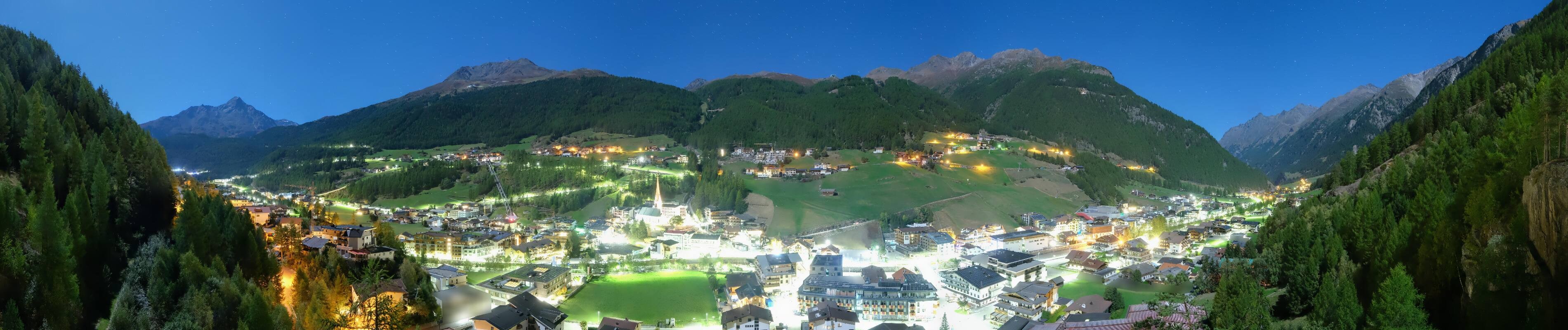 Archiv Foto Webcam Sölden - Ortspanorama
