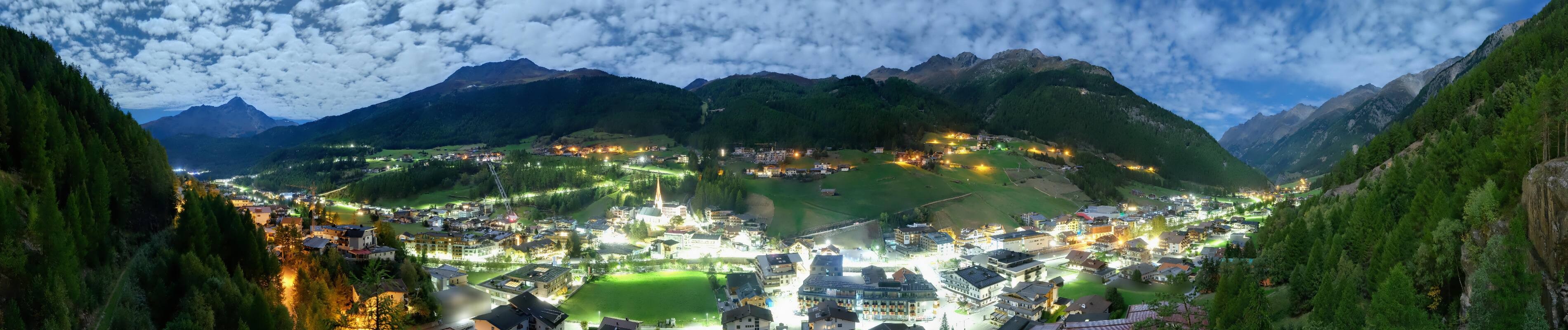 Archiv Foto Webcam Sölden - Ortspanorama