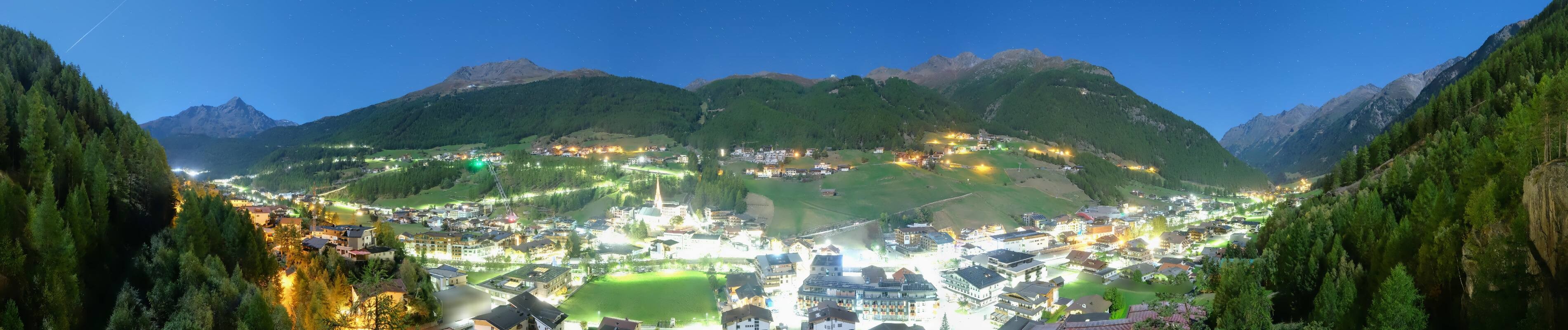 Archiv Foto Webcam Sölden - Ortspanorama