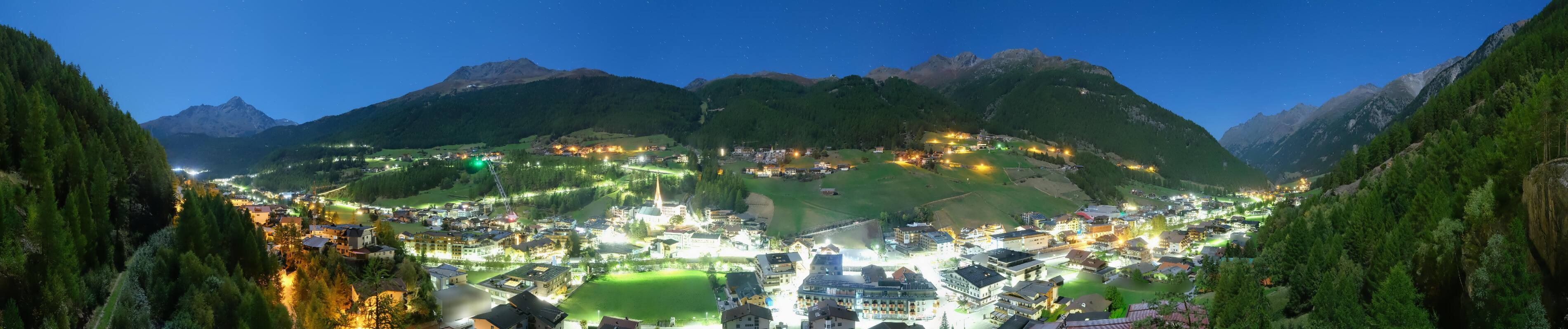Archiv Foto Webcam Sölden - Ortspanorama
