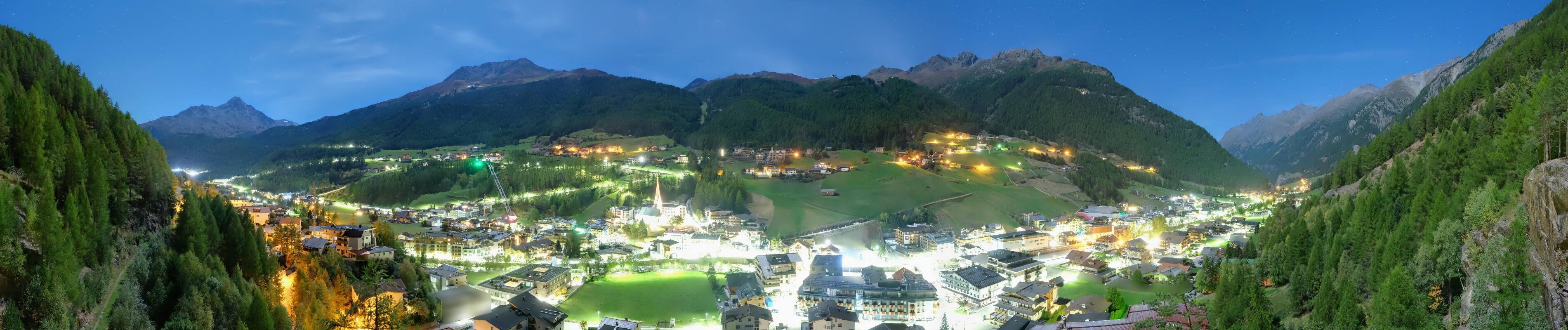 Archiv Foto Webcam Sölden - Ortspanorama