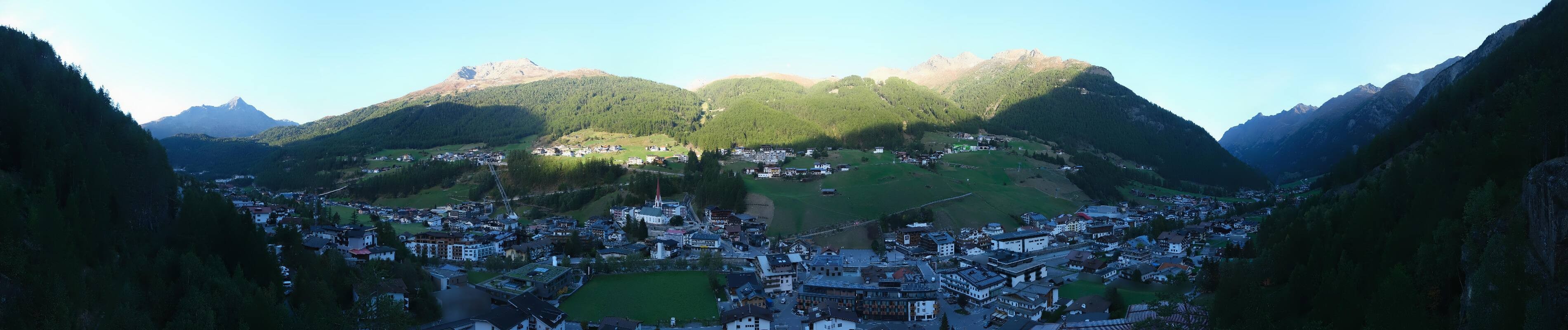 Archiv Foto Webcam Sölden - Ortspanorama