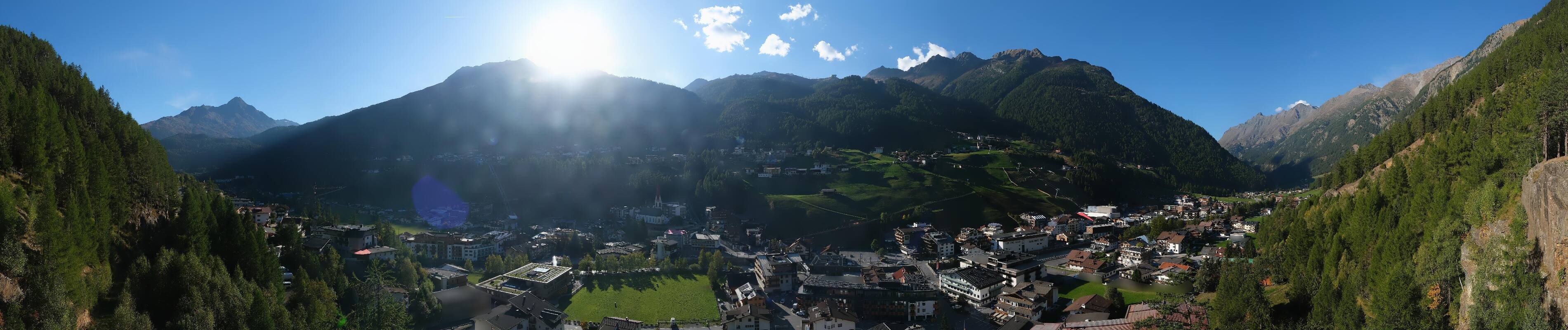 Archived image Webcam Sölden - View Village