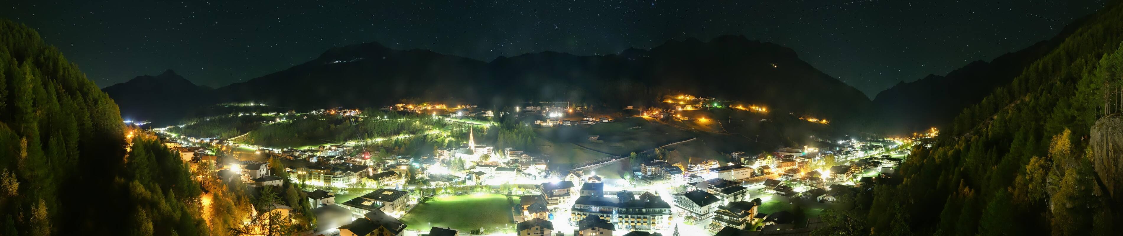 Archiv Foto Webcam Sölden - Ortspanorama