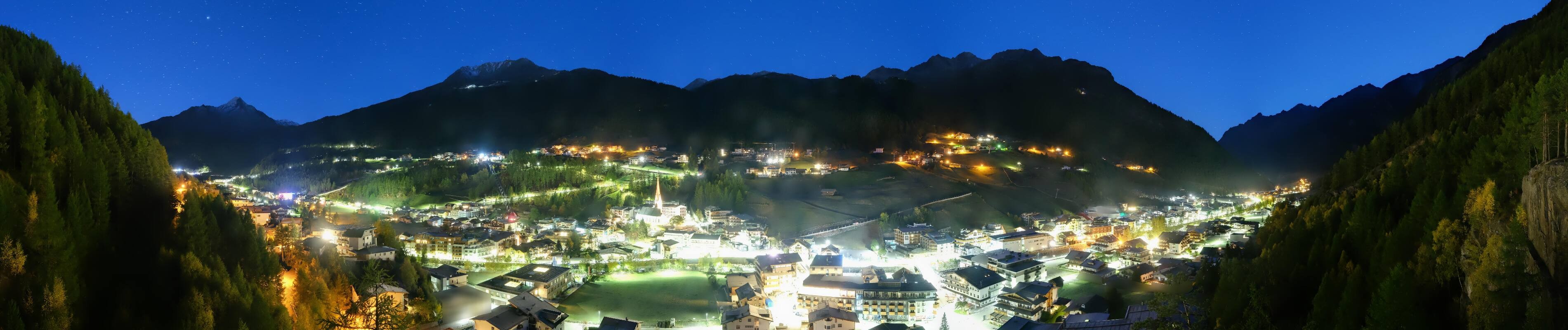 Archiv Foto Webcam Sölden - Ortspanorama
