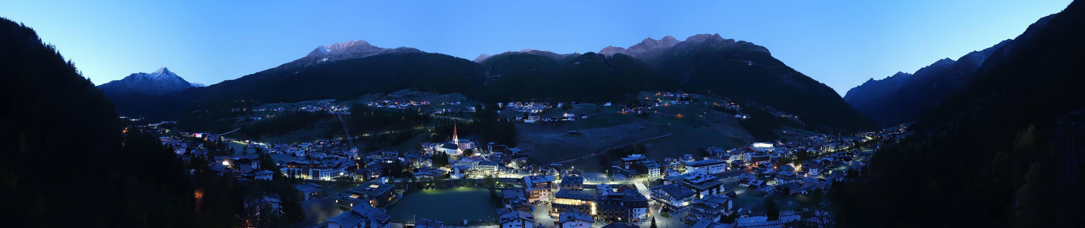 Archiv Foto Webcam Sölden - Ortspanorama