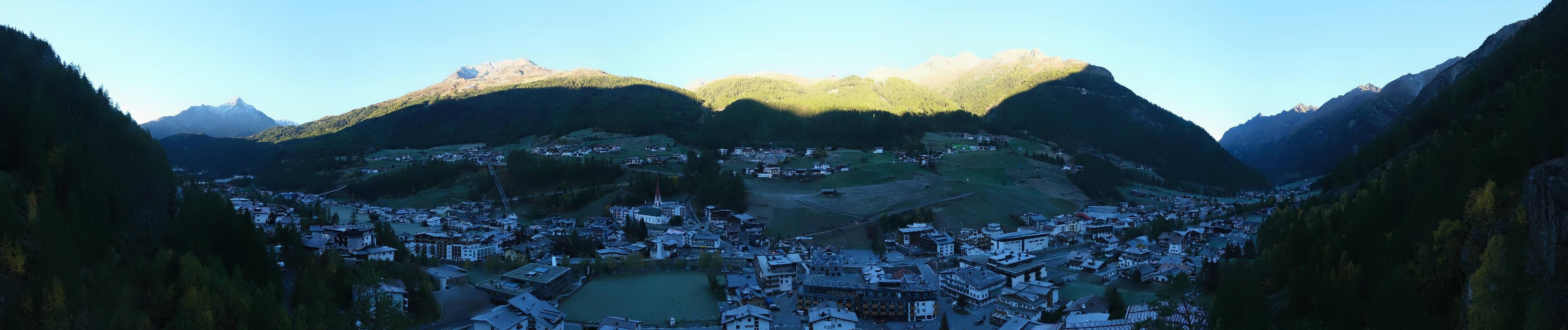 Archiv Foto Webcam Sölden - Ortspanorama