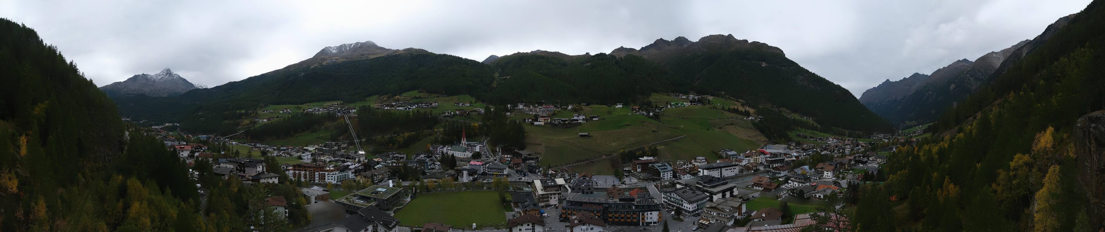 Archiv Foto Webcam Sölden - Ortspanorama