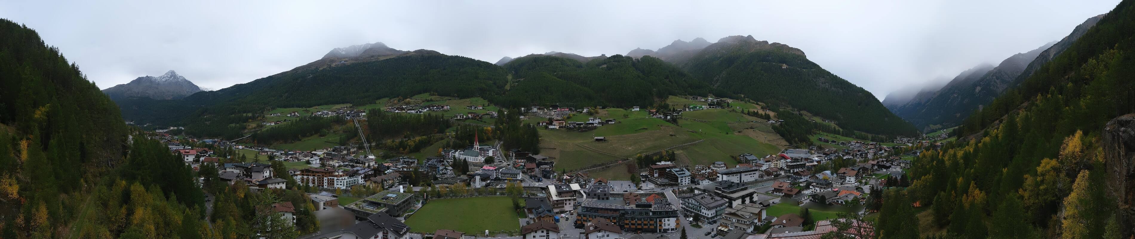 Archiv Foto Webcam Sölden - Ortspanorama