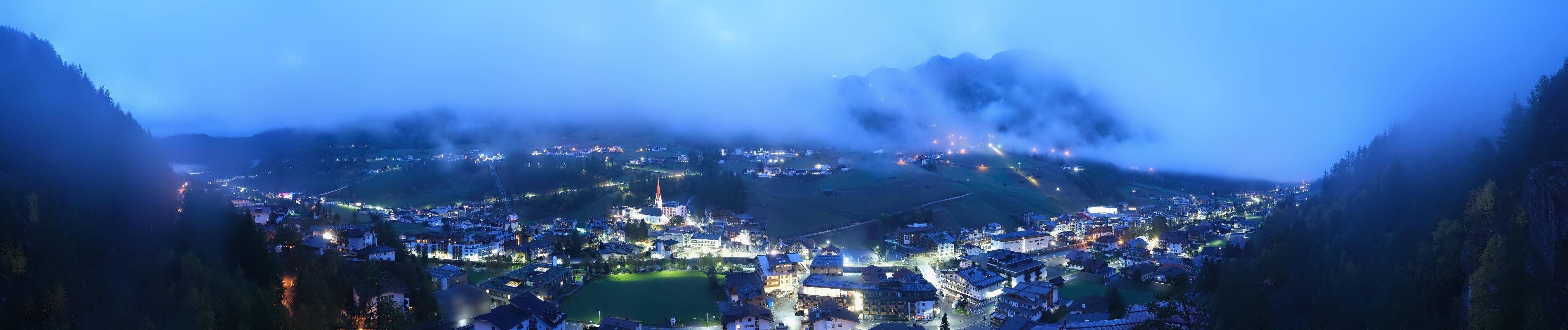 Archiv Foto Webcam Sölden - Ortspanorama