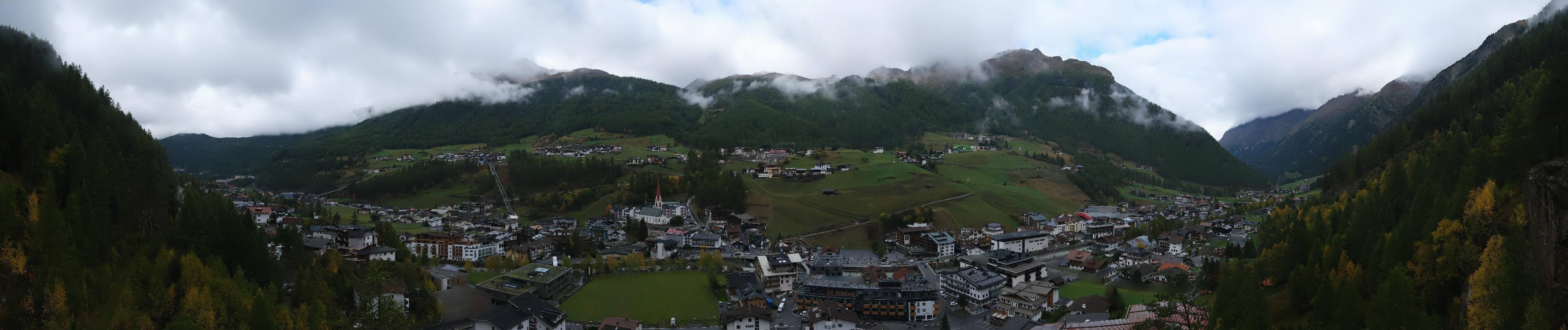 Archiv Foto Webcam Sölden - Ortspanorama