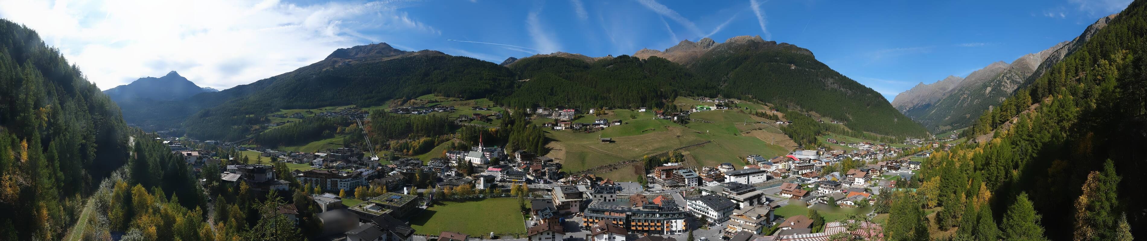 Archiv Foto Webcam Sölden - Ortspanorama